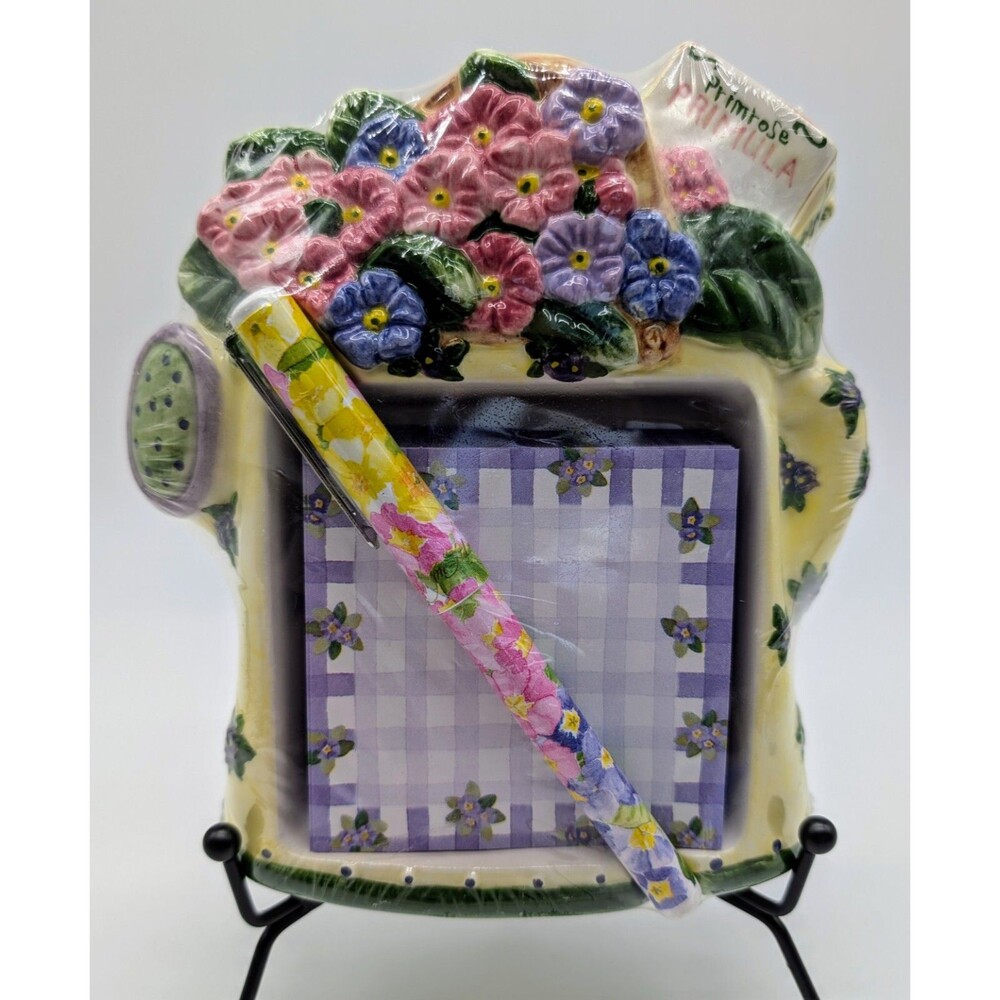 Lady Jayne Primrose Garden Ceramic Dish Notes Pen Floral Pastel Flowers